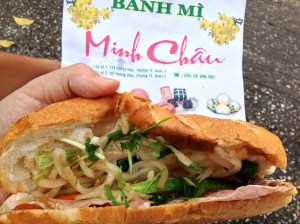 My first Banh Mi.